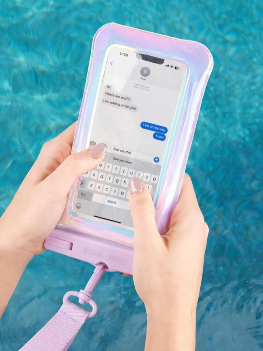 case-mate Waterproof Floating Phone Pouch **NWT**